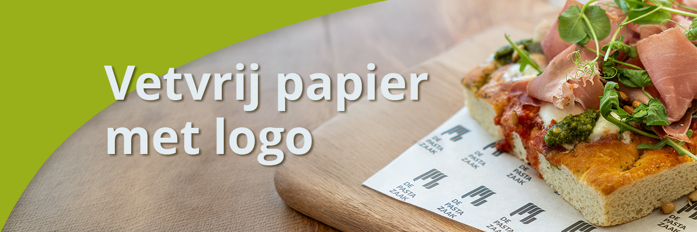 vetvrij papier bedrukken met je eigen logo