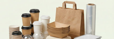 Papieren Tassen Kraft