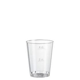 Plastic Shotglas Borrelglas Budget 20cc-40cc (PS) - 1.000 st/ds.