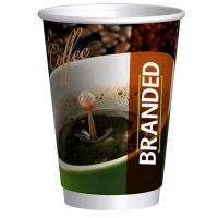 Drinkbekers Dubbelwandig bedrukken PE 300cc/12oz