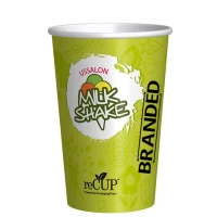 Milkshakebekers bedrukken reCUP™ 400ml/16oz