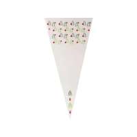 Puntzak Kerst - 180 x 370 mm - 0,5 pond - 1.000 stuks