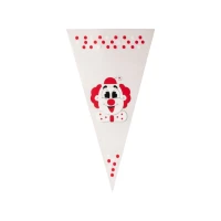 Puntzak Clown - 180 x 370 mm - 0,5 pond - 1.000 stuks
