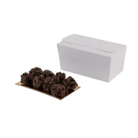 Bonbondoosje wit 250 gram - 100 stuks