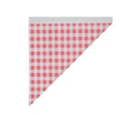 Papieren puntzak K17 - Rode Ruit - 17x17x24cm - 5 kg/ds.