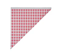 Papieren puntzak K21 - Rode Ruit - 21x21x30cm - 5 kg/ds.