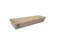 Frikandelbakje A16b - Karton - 18,5x5x3,5 cm - "Notpla" - 460 st/ds.