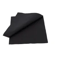 Servetten Cellulose 2-laags 25x25cm Zwart - 6.000 st/ds.
