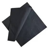Servetten Cellulose 2-laags 33x33cm Zwart - 3.000 st/ds.