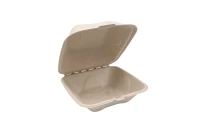 Hamburgerboxen suikerriet 115x110mm Maxi - 500 st/ds.