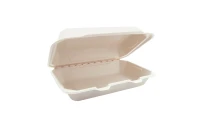 Hamburgerbox suikerriet - 232x156x76 mm - beige - 200 st/ds
