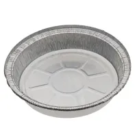 Aluminium bakje rond 450ml Ø215×50mm – 500 st/ds.