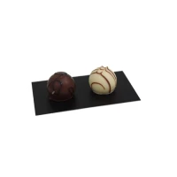 Bodemkarton t.b.v. blokbodem 80 + 50 x 250 mm zwart (1.000 stuks)