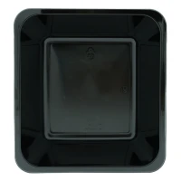 Maaltijdschaal CPET 176/50 1V Zwart - 440 st/ds.