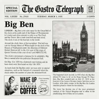 Vetvrij Papier News Paper 300x300mm - 3.000 st/ds.