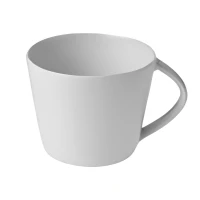 Koffiekop Eva (20cl) bedrukken - Wit