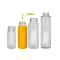 Rechte Fles (S) - Exclusief dop - 230 ml - 100 st/ds