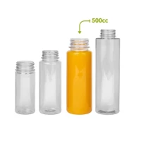 Rechte Fles (M) - Exclusief dop - 500 ml - 108 st/ds