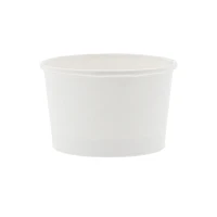 IJsbakje Wit 130ML/4OZ - 1.000 st/ds.