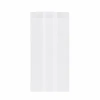 Papieren snackzak nr. 25 – Wit - 11x8x27cm – 10 kg/ds.