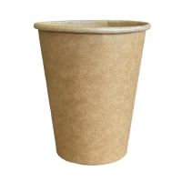Kartonnen Kraft Koffiebeker Coffee to Go 300cc/12oz - 1.000 st/ds.