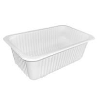 Maaltijdschaal PP Wit mp2500 - 368 st/ds.