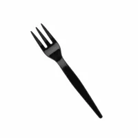 Snackvork Herbruikbaar 85mm Zwart PPMF - 1.000 st/ds.