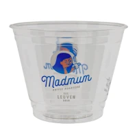 Duurzame plastic beker/shaker PET360® 270cc /9oz - 1.000 st/ds. MADMUM