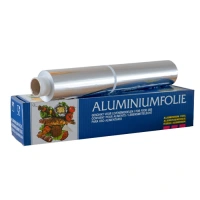 Aluminiumfolie in Cutterbox 45cm x 150m 18 micron - 1 st/ds.