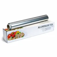 Aluminiumfolie in Cutterbox 45cm x 150m 14 micron - 1 st/ds.