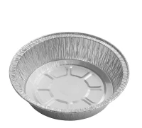 Aluminium schaal Rond 185x42mm - 500 st/ds.
