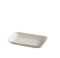 Bagastro bord rechthoekig 120x80x15 mm - 40 stuks