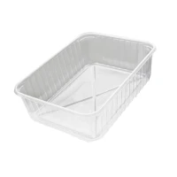 Maaltijdschaal PP Transparant 690/750cc - 180x135x52mm - 400 st/ds.