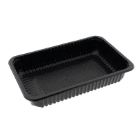 Maaltijdschaal PP Zwart MP2500 - 1.152 st/ds.