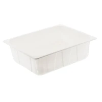 Gastro Half PP Thermoform 325/100mm Wit- 100 st/ds.