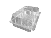 Blister voor Gebak/Broodjes APET 23,5x16,5x8,6cm - 300 st/ds.