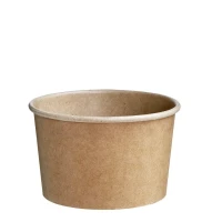 Kartonnen IJsbekers Kraft 130ml/4oz - 1.000 st/ds.
