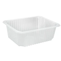 Menuschaal PP 227/80 Thermoform 1V Transparant - 294 st/ds.