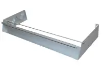 Folie Dispenser Metaal 60cm 2-delig