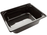 Gastro Half PP Spuitgiet 325/80mm Zwart - 90 st/ds.