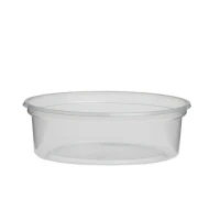 PP bakje Rond 101mm - inhoud: 125cc - 1.000 st/ds.