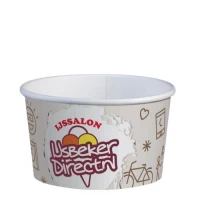 IJsbekers bedrukken full colour 150ml/5oz