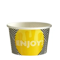 Kartonnen IJsbeker Enjoy 130ml/4oz - 1.000 st/ds.