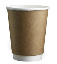 Koffiebeker Dubbelwandig Kraft 300cc/12oz - 500 st/ds