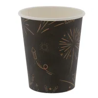 Kartonnen Koffiebeker New Year Fireworks 200cc/8oz - 1.000 st/ds.