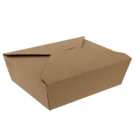 Kraft Maaltijdbox 168x136x50mm - 200 st/ds.