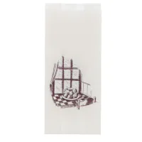 Papieren oliebollenzak 3 pond – zak voor oliebollen - Doos 10 kg