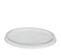 Deksel PP bakje rond Ø115mm Transparant - 500 st/ds.