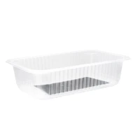 Maaltijdschaal PP Transparant 60mm - 368 st/ds.