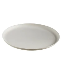 Bagastro Suikerriet Bord Rond Wit/200mm - 40 stuks